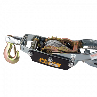 Лебідка ручна двостороння Tolsen 4 т, трос 3 м х 6 мм