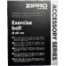 М'яч гімнастичний Zipro Anti-Burst 65 см, чорний