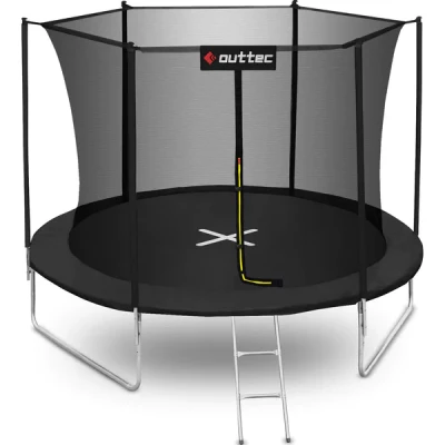 Батут OUTTEC Inside Net з внутрішньою сіткою 10 футів 305 см чорний
