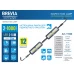 Професійна інспекційна лампа Brevia LED 120-190см 2x10W COB 2x1000lm 2x4000mAh Power Bank, type-C