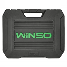 Професійний набір інструментів в кейсі Winso Pro 1/2", 1/4", 3/8" 72T, CR-V, 219од.