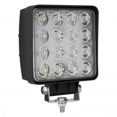 Фара світлодіодна Brevia EPISTAR white Flood 10-30V, 48W (16x3W), 3520Lm, 1шт