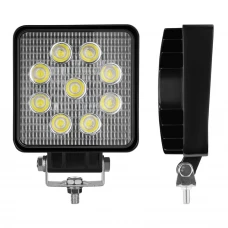 Фара світлодіодна Brevia EPISTAR Spot 10-30V, 27W (9x3W), 1980Lm, 1шт