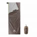 Спальник надлегкий Naturehike Summer LW180 NH21MSD09 правий, (15°C), p-p XL, коричневий