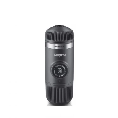 Портативна еспресо-кавоварка Wacaco Nanopresso Grey