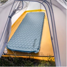 Самонадувний матрац надлегкий одномісний Naturehike CNK2300DZ013, 35 мм, блакитний