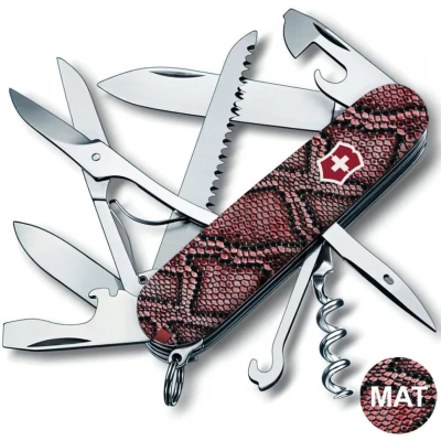 Складаний ніж Victorinox HUNTSMAN DESIGN Принт Шкіра пітона 1.3713.R2200pk