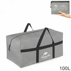 Сумка для зберігання портативна Naturehike NH17S021-L, 100 л, темно-сірий