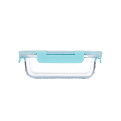GIPFEL Контейнер скляний з кришкою AVALANCHE 640 мл, 18х14х6 см 50976 GIPFEL