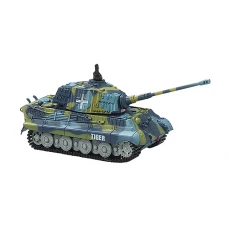 Танк мікро р/к 1:72 King Tiger зі звуком (синій, 40 МГц)