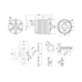 Мотор T-Motor AS2820 KV880 3-4S 626W для літаків