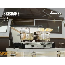 Портативная газовая плита Enders Brisbane Z 2 x 2,3 кВт с предохранителем