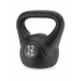 Гиря вінілова Gymtek 12кг чорний