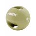 М-#039;яч медбол 9кг York Fitness із двома ручками зелений