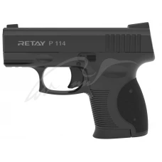 Пістолет стартовий Retay P114 кал. 9 мм. Колір - black.
