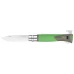Ніж Opinel №12 Explore Tick Remover Green