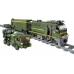 Конструктор ZIPP Toys -Потяг DF2159 з рельсами-. Колір: зелений