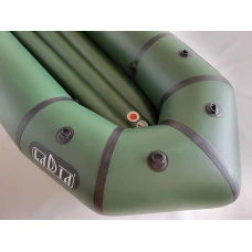 Надувной пакрафт Ладья ЛП-245 Каяк Комфорт Green Plus