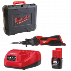 Акумуляторний паяльник MILWAUKEE M12 SI-201C 4933459761 (+1 акумулятори, зарядний пристрій, кейс)