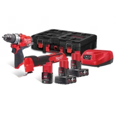 Набір з 2х інструментів безщіткових акумуляторних MILWAUKEE M12 FPP2AX-423P