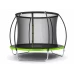 Батут із внутрішньою захисною сіткою 252 см LEOBRO Pro 8FT GREEN