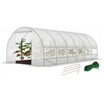Садова теплиця з вікнами FunFit Garden 18m2 = 600*300*200 (1463)