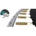 Батут із внутрішньою захисною сіткою 312 см LEOBRO Premium Pro 10FT GREEN