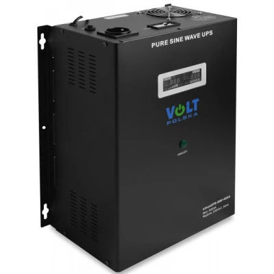 ДБЖ/Безперебійник VOLT SINUS UPS 500 300/500W + AKU 40Ah (3SR500WA40)
