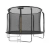 Батут із внутрішньою захисною сіткою 252 см LEOBRO Premium 8FT BLACK