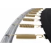Батут із внутрішньою захисною сіткою 252 см LEOBRO Premium 8FT BLACK