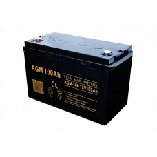Акумулятор VOLT AGM VRLA 100Ah 12V + Зарядний пристрій Volt Polska 12V 8A LCD