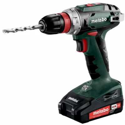 Акумуляторний дриль-шуруповерт Metabo BS 18 Quick, 2 акб 18 В Li-Power 2.0 Ah, з/п, кейс