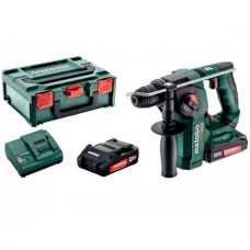 Акумуляторний перфоратор Metabo BH 18 LTX BL 16, 2 акб 2.0 Ah, з/п, у кейсі metaBox 145 L