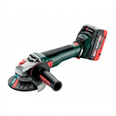Акумуляторна кутова шліфмашина Metabo WB 18 LT BL 11-125 Q, 2 акб 8 Ah,з/п ASC 145, в MetaBox 165 L