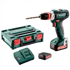 Акумуляторний дриль-шуруповерт Metabo POWERMAXX BS 12 Q, 2 акб 12 В Li-Power 2.0 Ah, з/п, кейс