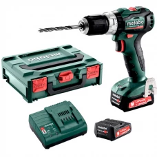 Акумуляторний ударний дриль Metabo POWERMAXX SB 12 BL, 2 акб 12 В Li-Power 2.0 Ah, з/п, кейс