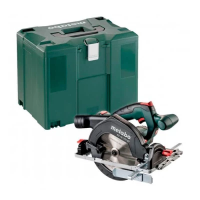 Акумуляторна ручна дискова пила Metabo KS 18 LTX 57, без акб в кейсі MetaBox 340