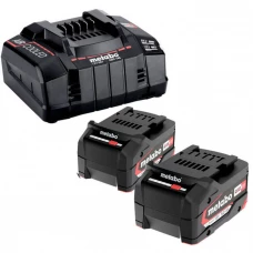 Базовий комплект Metabo 18 В 2х5.2 Ah