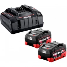 Базовий комплект Metabo LIHD 18 В 2х5,5 Ah, з/п ASC 145