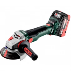 Акумуляторна кутова шліфмашина Metabo WB 18 LTX BL 15-125 Quick, 2 акб 5.5 Ah, з/в ASC 145 в Metabox 165 L