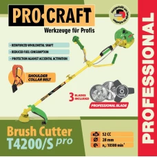 Коса бензинова Procraft T4200/S Pro