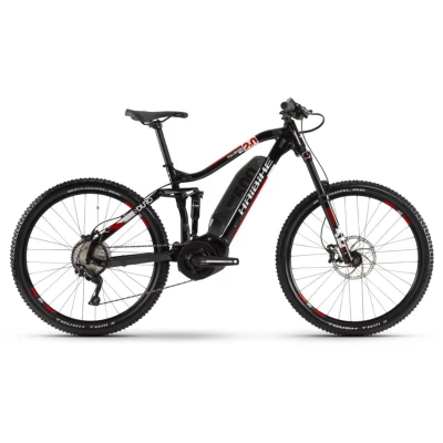 Електровелосипед Haibike SDURO FullSeven LT 2.0 500Wh 10 s. Deore 27.5', рама L, чорно-біло-червоний, 2020