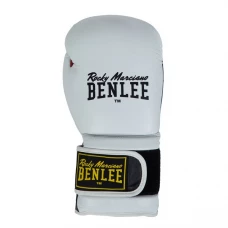 Рукавички боксерські Benlee SUGAR DELUXE 16oz / шкіра / білі