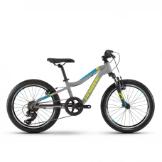 Велосипед Haibike SEET Greedy 20', рама 26 см, сіро-салатово-блакитний, 2020