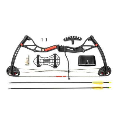 Лук блочний Poe Lang BUSTER SPLIT LIMBS 15-29 LBS чорний CO-034B