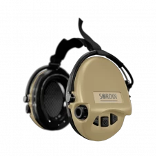 Активні навушники Sordin Supreme Mil Mil AUX Neckband Sand 76308-05-S