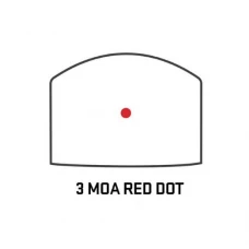 Приціл коліматорний Sig Optics ROMEO-X COMPACT-BLACKOUT, OPEN, 3 MOA RED DOT, BLACK