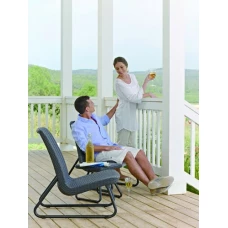 Комплект садових меблів Keter Rio patio set, графіт