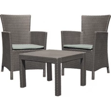 Комплект садових меблів Keter Rosario balcony set, капучіно - пісок