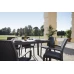 Стілець садовий пластиковий BICA Verona armchair, графіт